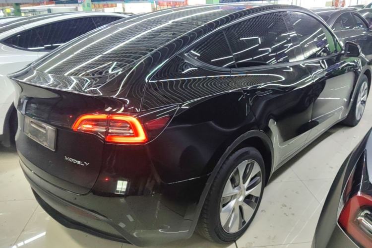 Used Tesla Model Y 2022 Revised Version Rear-Wheel Drive Rear Right 45 Deg