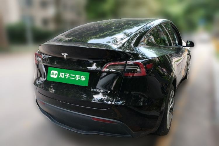 Used Tesla Model Y 2022 Revised Version Rear-Wheel Drive Rear Right 45 Deg