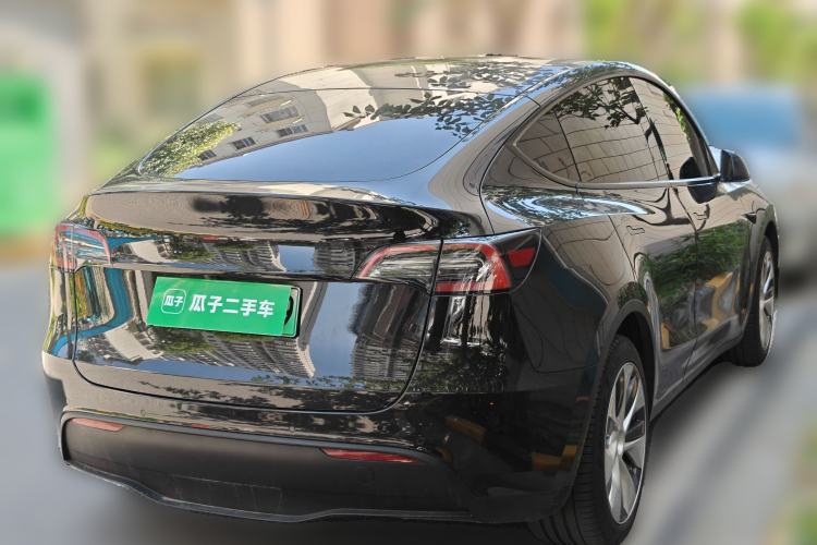 Used Tesla Model Y 2022 Revised Version Rear-Wheel Drive Rear Right 45 Deg