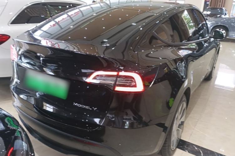 Used Tesla Model Y 2022 Revised Version Rear-Wheel Drive Rear Right 45 Deg