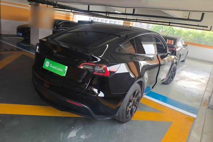 Used Tesla Model Y 2022 Revised Version Rear-Wheel Drive Rear Right 45 Deg