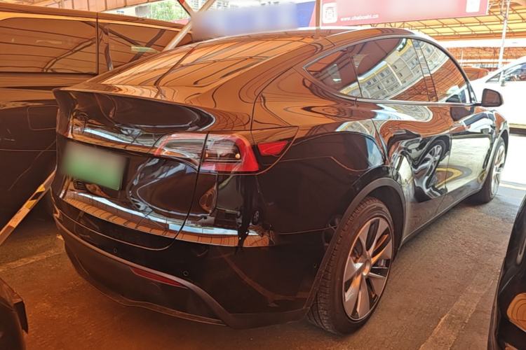 Used Tesla Model Y 2022 Revised Version Rear-Wheel Drive Rear Right 45 Deg