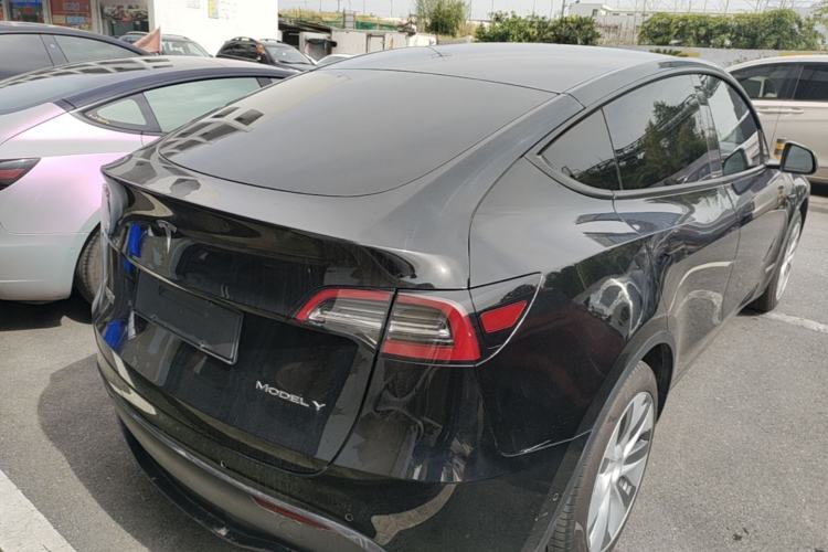 Used Tesla Model Y 2022 Revised Version Rear-Wheel Drive Rear Right 45 Deg