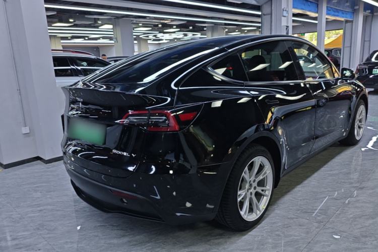 Used Tesla Model Y 2022 Revised Version Rear-Wheel Drive Rear Right 45 Deg