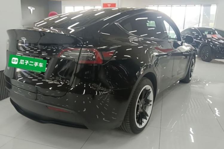 Used Tesla Model Y 2022 Revised Version Rear-Wheel Drive Rear Right 45 Deg