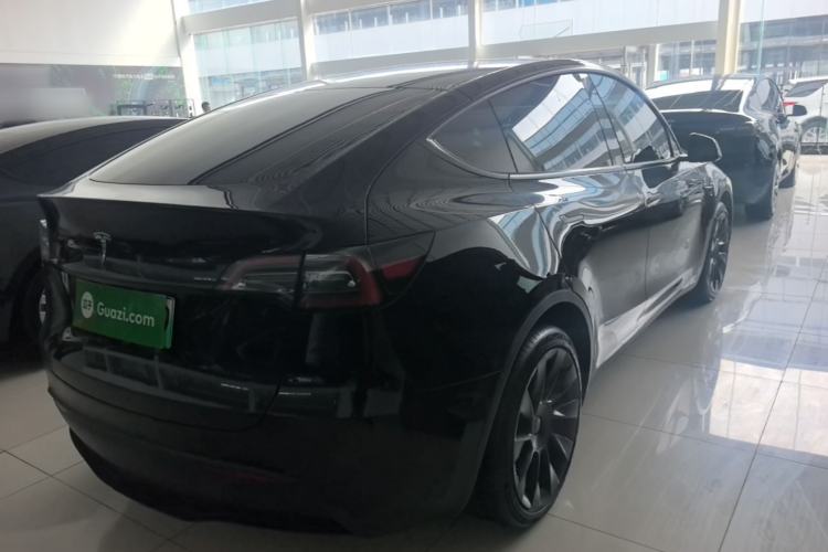 Used Tesla Model Y 2022 Revised Version Long-Range All-Wheel Drive Rear Right 45 Deg