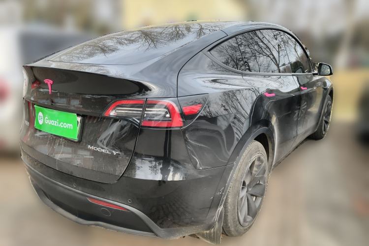 Used Tesla Model Y 2022 Revised Version Rear-Wheel Drive Rear Right 45 Deg