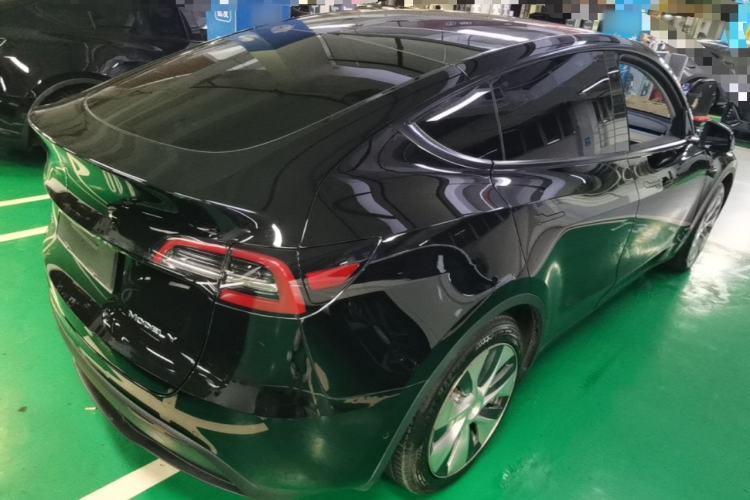 Used Tesla Model Y 2022 Revised Version Rear-Wheel Drive Rear Right 45 Deg