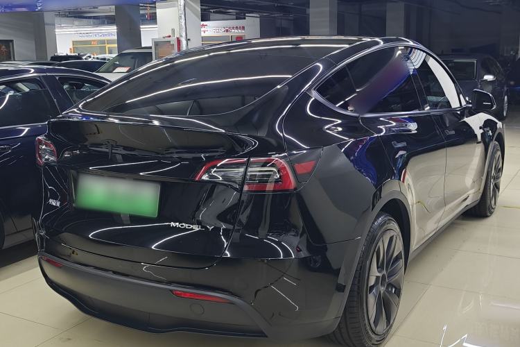Used Tesla Model Y 2022 Revised Version Rear-Wheel Drive Rear Right 45 Deg