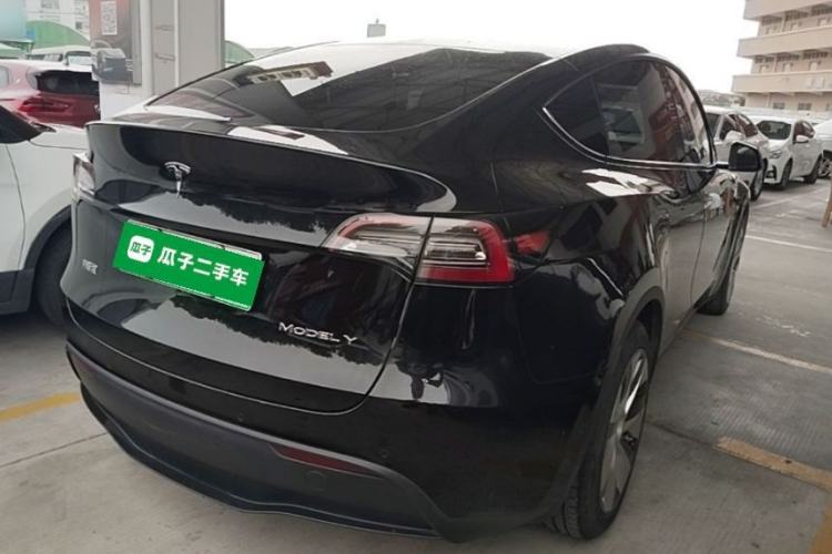 Used Tesla Model Y 2022 Revised Version Rear-Wheel Drive Rear Right 45 Deg