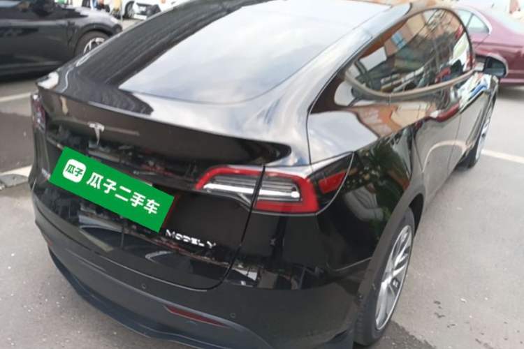Used Tesla Model Y 2022 Revised Version Rear-Wheel Drive Rear Right 45 Deg