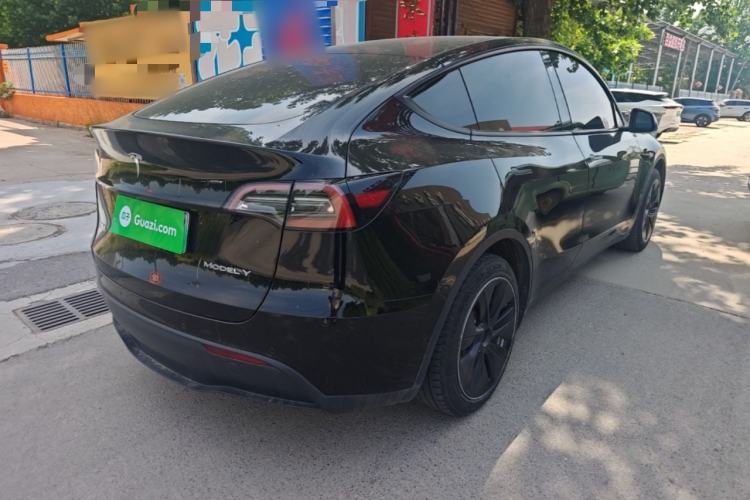 Used Tesla Model Y 2022 Revised Version Rear-Wheel Drive Rear Right 45 Deg