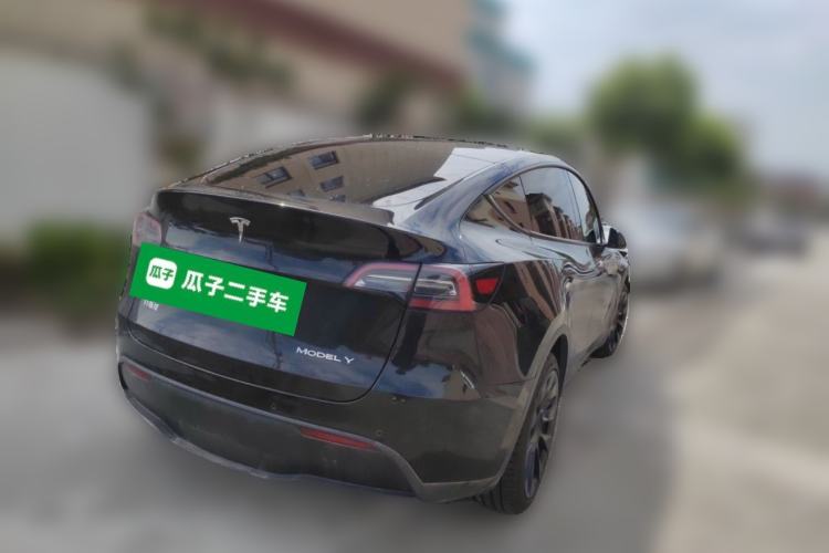 Used Tesla Model Y 2022 Rear-Wheel-Drive Version Rear Right 45 Deg