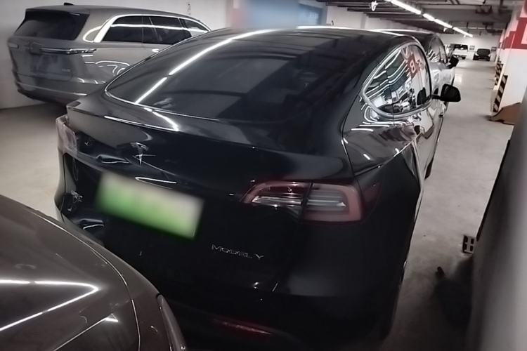 Used Tesla Model Y 2022 Revised Version Rear-Wheel Drive Rear Right 45 Deg