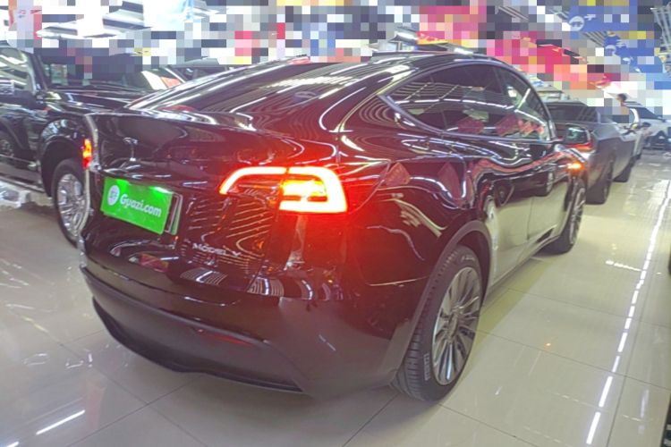 Used Tesla Model Y 2022 Revised Version Rear-Wheel Drive Rear Right 45 Deg