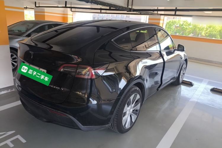 Used Tesla Model Y 2022 Revised Version Rear-Wheel Drive Rear Right 45 Deg