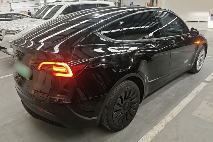 Used Tesla Model Y 2022 Revised Version Rear-Wheel Drive Rear Right 45 Deg