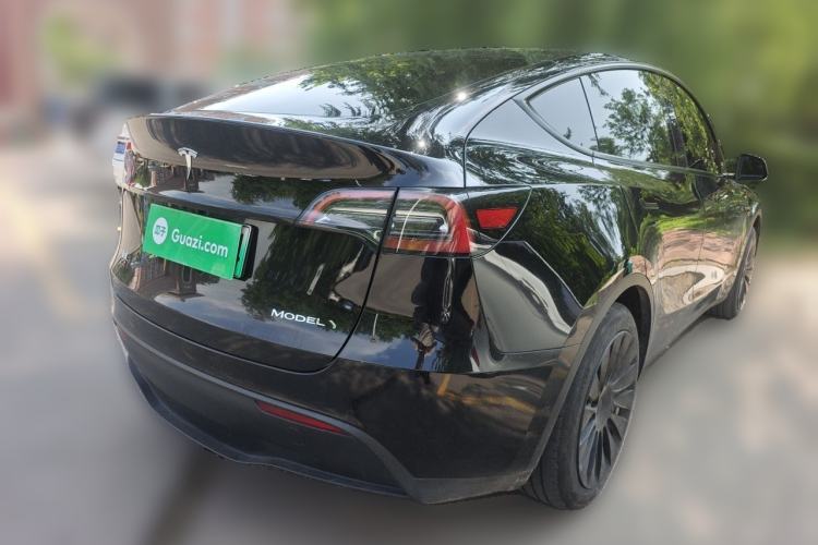 Used Tesla Model Y 2022 Revised Version Rear-Wheel Drive Rear Right 45 Deg