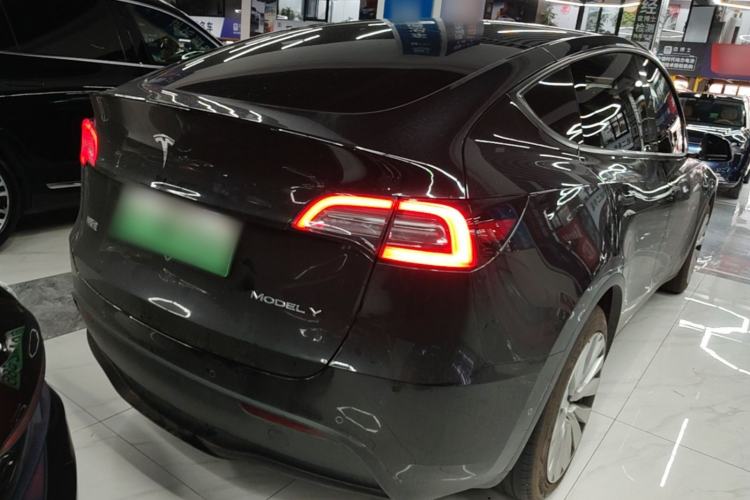 Used Tesla Model Y 2022 Revised Version Rear-Wheel Drive Rear Right 45 Deg