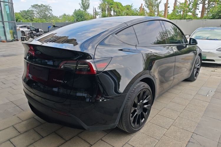 Used Tesla Model Y 2022 Revised Version Long-Range All-Wheel Drive Rear Right 45 Deg
