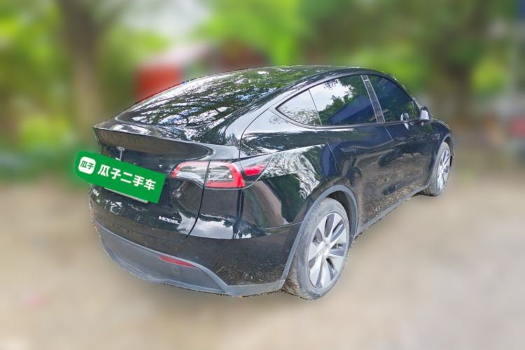Used Tesla Model Y 2022 Revised Version Rear-Wheel Drive Rear Right 45 Deg