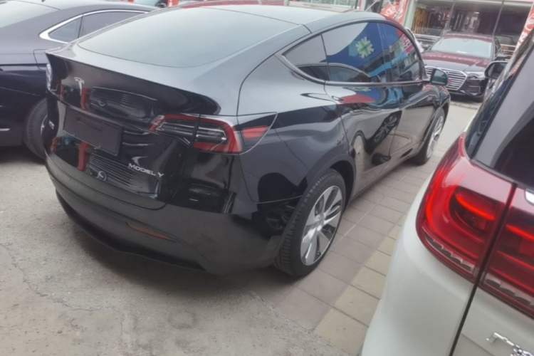 Used Tesla Model Y 2022 Revised Version Rear-Wheel Drive Rear Right 45 Deg