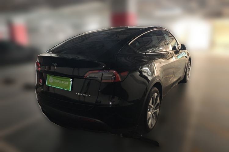Used Tesla Model Y 2022 Revised Version Rear-Wheel Drive Rear Right 45 Deg