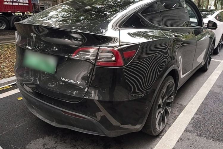 Used Tesla Model Y 2022 Revised Version Rear-Wheel Drive Rear Right 45 Deg