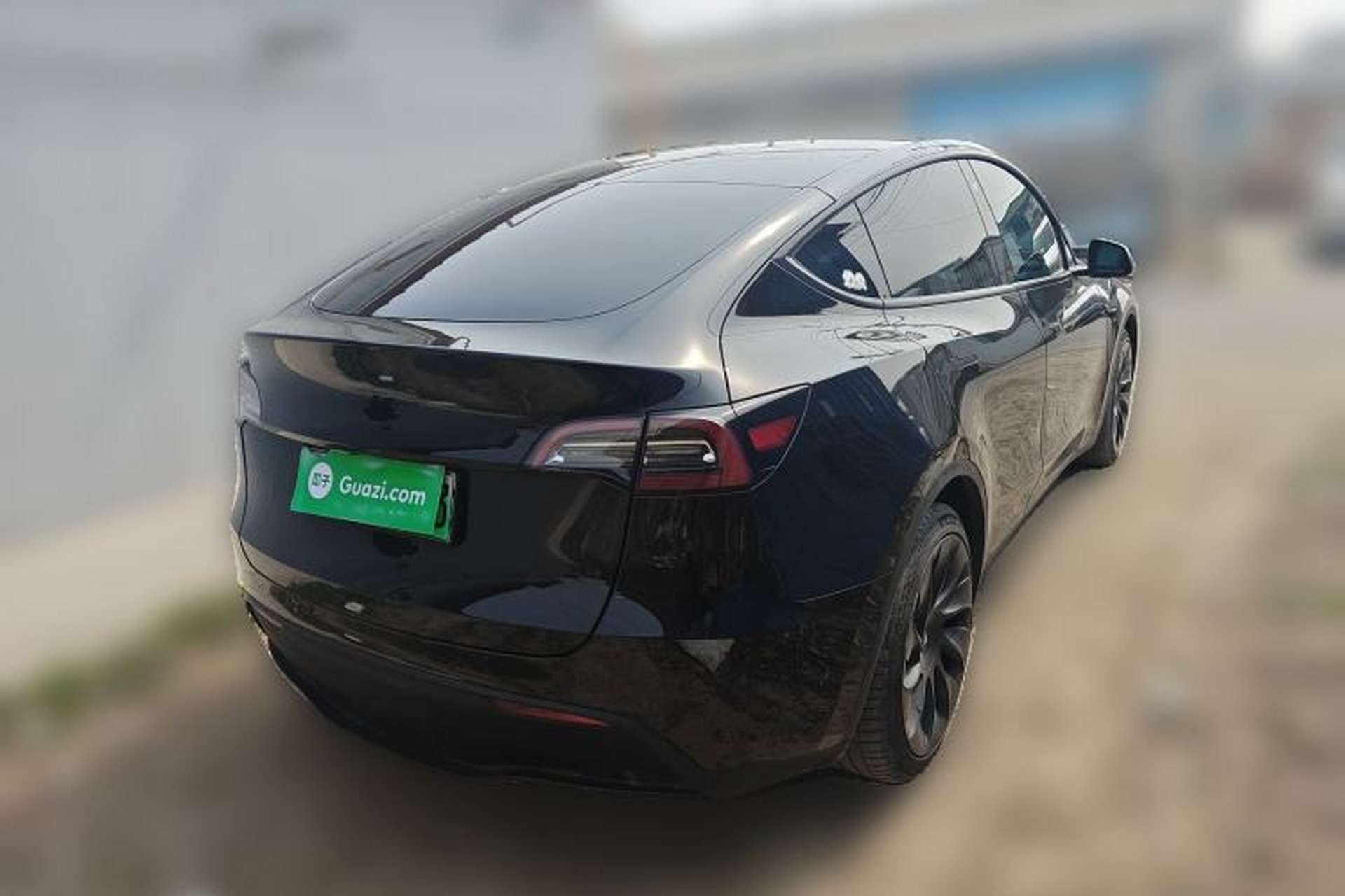 Used Tesla Model Y 2022 Revised Version Rear-Wheel Drive Rear Right 45 Deg