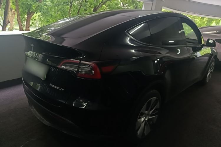 Used Tesla Model Y 2022 Revised Version Rear-Wheel Drive Rear Right 45 Deg