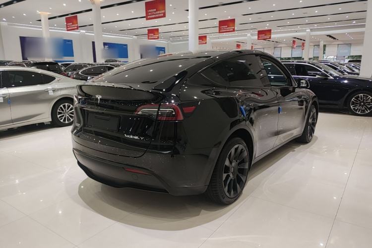 Used Tesla Model Y 2022 Revised Version Long-Range All-Wheel Drive Rear Right 45 Deg