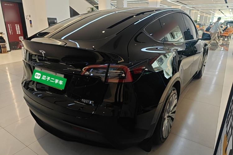 Used Tesla Model Y 2022 Revised Version Rear-Wheel Drive Rear Right 45 Deg