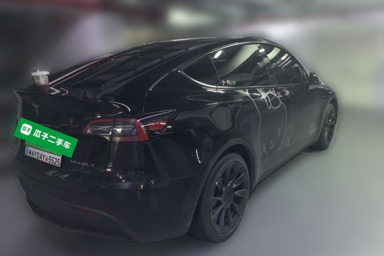 Used Tesla Model Y 2022 Revised Version Rear-Wheel Drive Rear Right 45 Deg