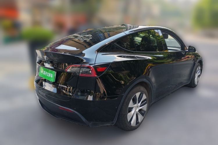 Used Tesla Model Y 2022 Revised Version Rear-Wheel Drive Rear Right 45 Deg