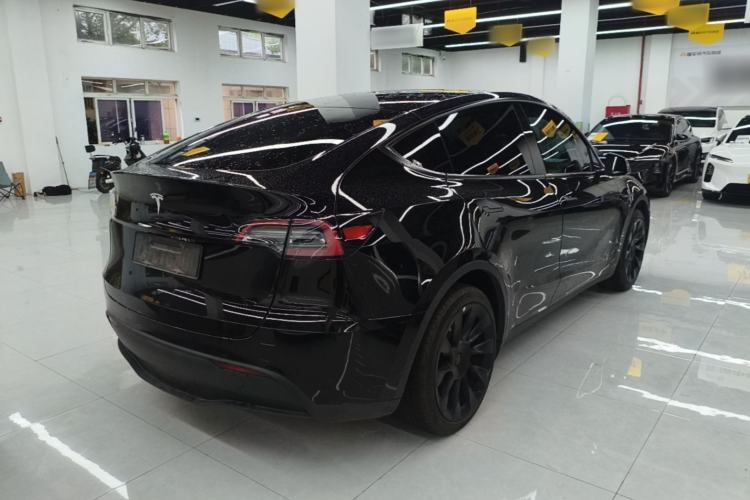 Used Tesla Model Y 2022 Revised Version Long-Range All-Wheel Drive Rear Right 45 Deg