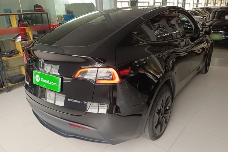 Used Tesla Model Y 2022 Revised Version Rear-Wheel Drive Rear Right 45 Deg