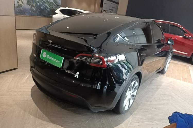 Used Tesla Model Y 2022 Revised Version Rear-Wheel Drive Rear Right 45 Deg