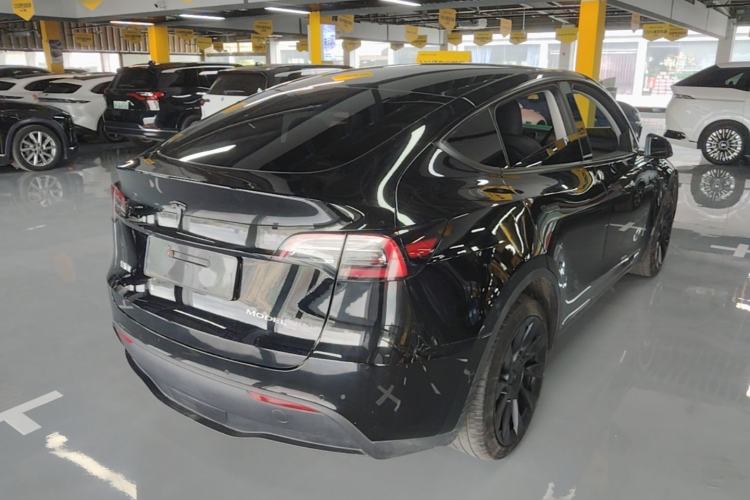 Used Tesla Model Y 2022 Revised Version Long-Range All-Wheel Drive Rear Right 45 Deg
