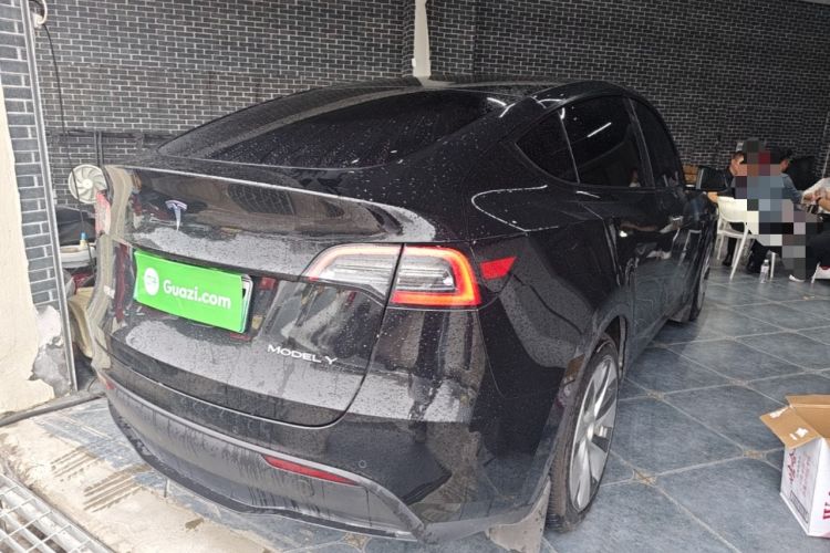 Used Tesla Model Y 2022 Revised Version Rear-Wheel Drive Rear Right 45 Deg