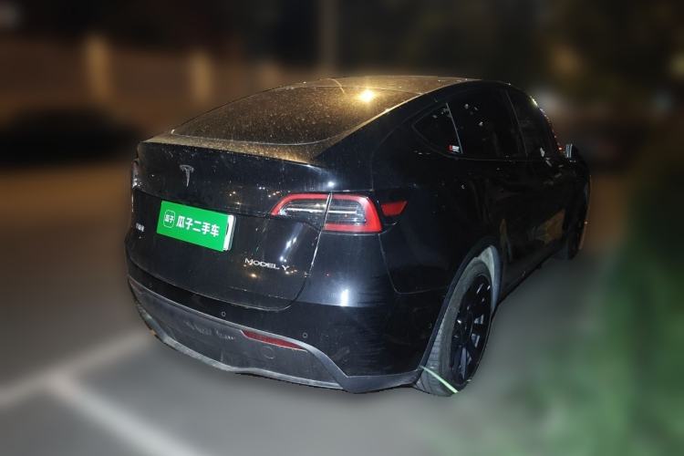 Used Tesla Model Y 2022 Revised Version Rear-Wheel Drive Rear Right 45 Deg