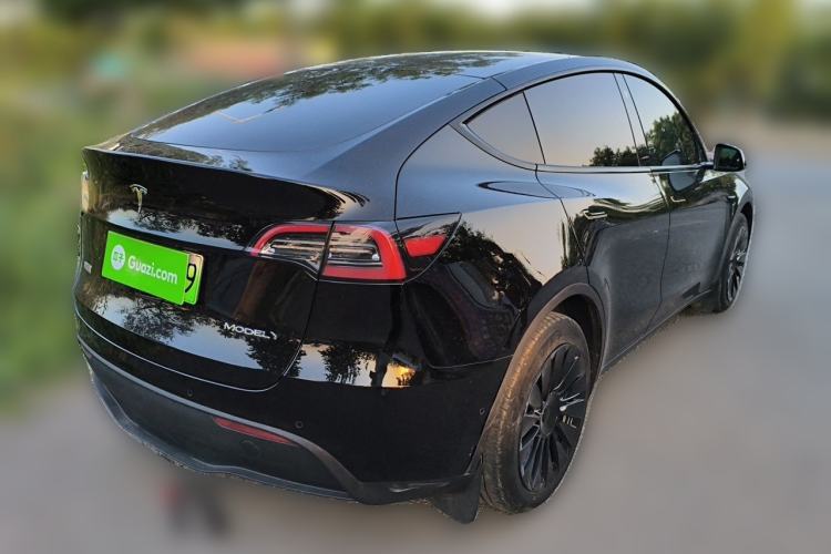 Used Tesla Model Y 2022 Revised Version Long-Range All-Wheel Drive Rear Right 45 Deg