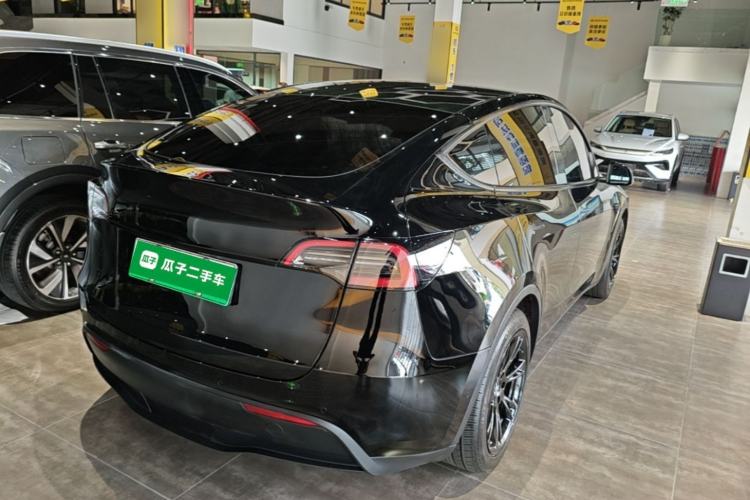 Used Tesla Model Y 2022 Revised Version Rear-Wheel Drive Rear Right 45 Deg