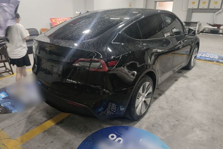 Used Tesla Model Y 2022 Revised Version Rear-Wheel Drive Rear Right 45 Deg