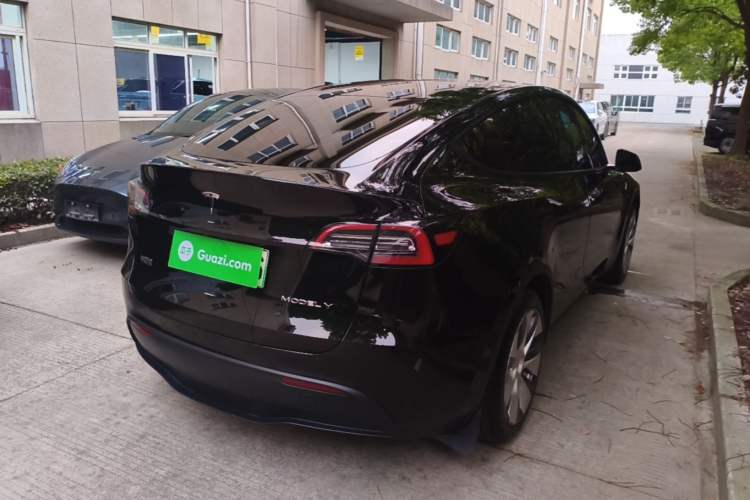 Used Tesla Model Y 2022 Revised Version Rear-Wheel Drive Rear Right 45 Deg