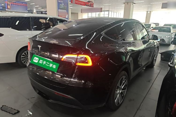 Used Tesla Model Y 2022 Revised Version Rear-Wheel Drive Rear Right 45 Deg