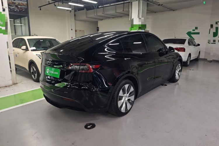 Used Tesla Model Y 2022 Revised Version Rear-Wheel Drive Rear Right 45 Deg