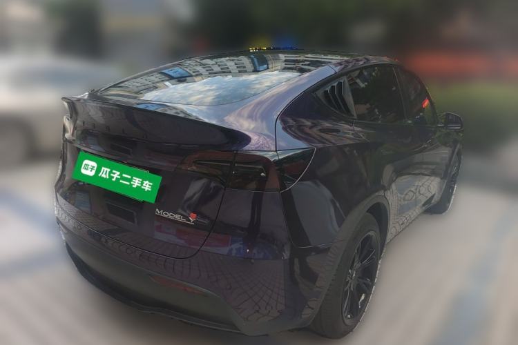 Used Tesla Model Y 2022 Revised Version Long-Range All-Wheel Drive Rear Right 45 Deg