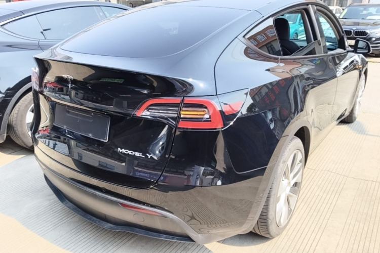 Used Tesla Model Y 2022 Revised Version Rear-Wheel Drive Rear Right 45 Deg