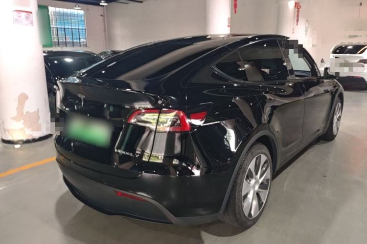 Used Tesla Model Y 2022 Revised Version Rear-Wheel Drive Rear Right 45 Deg
