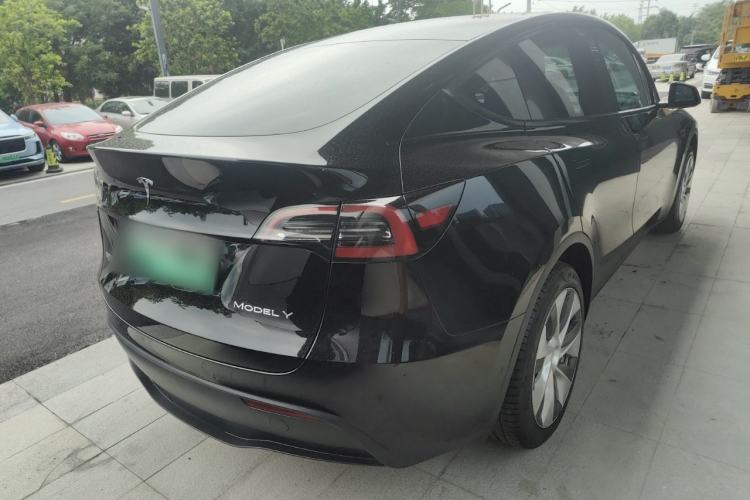 Used Tesla Model Y 2022 Revised Version Rear-Wheel Drive Rear Right 45 Deg